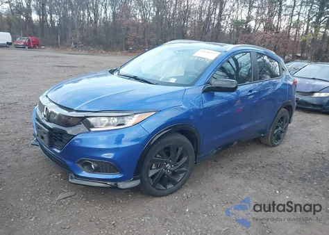 2021 Honda Hr-V Awd Sport из США, поврежденный, VIN 3CZRU6H1XMM745587